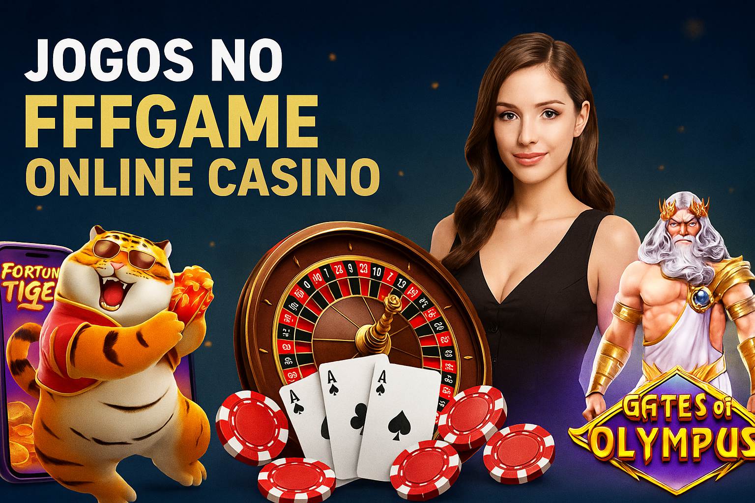 Jogos de cassino online inovadores e emocionantes na FFFGAME